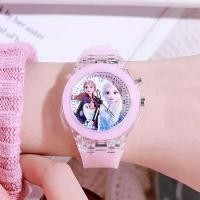 ราคา นาฬิกาเด็ก นาฬิกาเด็กผู้หญิง ฟรอเซ่น เจ้าหญิงโซเฟีย นาฬิกาเรืองแสง นักเรียน ไฟ LED สีสันสดใส นาฬิกาผ (27988380491)