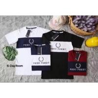 ราคา Fredperry เสื้อยืดแฟชั่น คอกลมแขนสั้น สำหรับ ผู้หญิง งานปักรวงข้าว (7767926075)