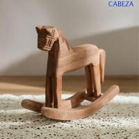ราคา CABEZA มินิตุ๊กตาม้าไม้,มือแกะสลักแขวนม้าโยกหัตถกรรม,สร้างสรรค์ DIY หัตถกรรม Handmade เมดิเตอร์เรเนียนม้าเดสก์ท็อปเครื่องประดับห้องนั่งเล่น (54407129067)