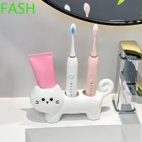 ราคา FASH ฐานแปรงสีฟันลายการ์ตูนแมว, ขาตั้งแปรงสีฟันไฟฟ้า 3 หลุมน่ารัก, ที่วางแปรงสีฟันไฟฟ้าตกแต่งกันน้ําที่ทนทาน คู่ (42378890181)