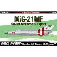 ราคา พลาสติก โมเดล ประกอบ ACADAMY MINICRAFT สเกล 1/48 MiG-21MF 'Soviet Air Force and Export' (12311) (14848894229)