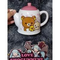 ราคา น่ารัก Rilakkuma Tea Pot กาน้ำชา เซรามิก ริลัคคุมะ ลายน้อง คุมะ โคริ โทริ ลายรอบใบ น่ารักสุดๆเลยคร้า (20093790464)
