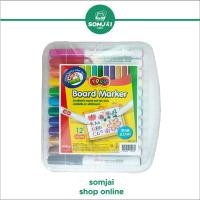 ราคา Sakura ซากุระ ปากกาไวท์บอร์ด 12สี โทรุ Dong-A #TR-BMARKER12 (24900667417)