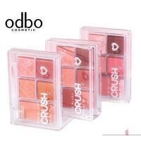 ราคา ส่งฟรี/แท้ พาเลท อายแชโดว์ Odbo Eye Blush Crush Palette ทาตา โอดีบีโอ ODS04 5เฉดสี เนื้อแมท ชิมเมอร์ เกลี่ยง่าย สีสวย (28876914242)