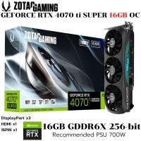 ราคา VGA (การ์ดแสดงผล) ZOTAC GAMING GEFORCE RTX 4070 TI SUPER TRINITY BLACK EDITION 16GB GDDR6X (ZT-D40730D-10P) (52207118294)