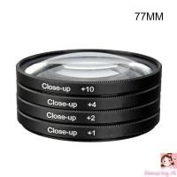 ราคา Boom ชุด 4 ชิ้น Macro Close Up Lens Filter +1+2 +4+10 Filter Kit 49-82mm Avaliable (54807148547)
