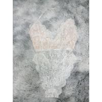 ราคา บอดี้สูทลูกไม้โชว์หลัง#บอดี้สูทลูกไม้สีขาว#บอดี้สูท (9150326031)