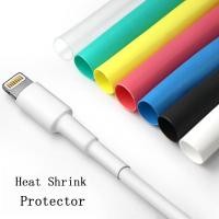 ราคา 5 ชิ้นสําหรับ iPhone Cable Protector สาย Usb Organizer Winder ความร้อนหดหลอดสําหรับ iPad iPhone 5 6 7 8 X XR XS สาย (19451957849)