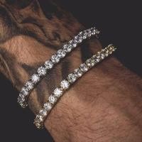 ราคา ใหม่สร้อยข้อมือฮิปฮอปสร้อยข้อมือเพชรน้ำสร้อยข้อมือเพชรผู้ชาย (27421003179)