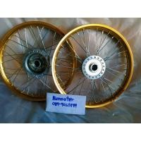 ราคา ชุดล้อบันไซสีทองอ่อนพร้อมดุมรุ่นเวฟ110i/110iLED/วาฬตัวเก่าหน้ากว้าง 1.4 ขอบ17 (42465694540)