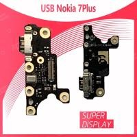 ราคา Nokia 7Plus /nokia7+ อะไหล่สายแพรตูดชาร์จ แพรก้นชาร์จ Charging Connector Port Flex Cable（ได้1ชิ้นค่ะ) Super dispay (3415456476)