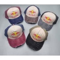 ราคา หมวกแก๊ปผ้าฟอกลาย red bull หมวกวินเทจ (46054448796)