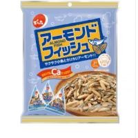 ราคา [ถุงใหญ่72g ] Denroku Almond & Fish อัลมอนด์และปลาตัวเล็ก อัลมอนด์ผสมปลากรอบ ขนม จากญี่ปุ่น (29407323707)