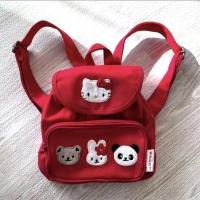 ราคา ♞,♘,♙กระเป๋าสะพายหลังเล็ก Hello Kitty best friend series กระเป๋าสะพายหลังมือสอง Sanrio มือสอง (24822510074)