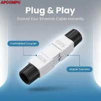 ราคา RJ45 Double Head Connector CAT6 เครื่องมือฟรีสายเคเบิลเครือข่าย Extender UTP Ethernet End อะแดปเตอร์กล่องการเชื่อมต่อ LAN Extension Connector Unshielded (51205955642)
