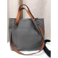 ราคา ELLE GENUINE LEATHER 2 WAY BAG กระเป๋าสะพายข้างมือสอง แบรนด์แท้ (25063945115)