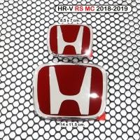 ราคา แท้ศูนย์ โลโก้ H แดง ติดหน้ากระจัง ติดท้าย แต่งรถ สำหรับ เอชอาร์-วี HONDA HR-V RS MC 2018-2019 (42022793309)