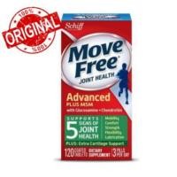 ราคา พร้อมส่ง แท้ % Schiff Move Free Advanced Plus MSM with Glucosamine & Chondroitin 120 Coated Tablets (1642759105)