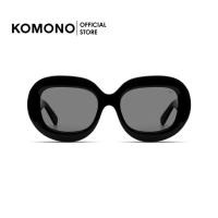 ราคา KOMONO Madonna Black แว่นตากันแดดแฟชั่น ทรงสี่เหลี่ยมกลม สีดำ กัน UV400 Polarized Lenses (28638519866)
