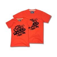 ราคา 9nine เสื้อสกรีนกำมะหยี่ รุ่น VL504 (สีส้ม) (11359759152)
