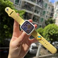 ราคา Winnie the Pooh สายนาฬิกาข้อมือนิ่ม ลายการ์ตูนน่ารัก 3D สําหรับ Watch Ultra 49 มม.41 มม. 45 มม. 40 มม. 44 มม. (21482807937)