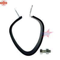 ราคา แค้มรัดท่อ ปลายสามเหลี่ยม เข็มขัดรัดท่อไอเสีย ปลายสามเหลี่ยม พร้อมยางรอง + น๊อต ครชุด priceถูกสุดๆ (40013625930)