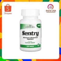 ราคา 21st Century, Sentry, Adults Multivitamin & Multimineral Supplement, 130 Tablets (42250552603)