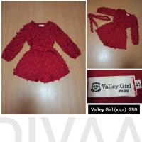 ราคา จั้มสูท งานป้าย Valley Girl (xs,s) สีแดงเลือดนก +ดอกไม้3D งานสวยมากๆเลยค่ะ (4048521612)