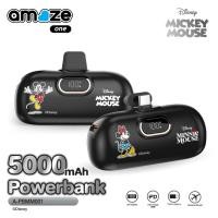 ราคา Amaze one Disney Powerbank 5000 mAh Fast Charge ชาร์จเร็ว 22.5W ลาย Micky Mouse ลิขสิทธิ์จากดิสนีย์ ประกัน 1 ปี (42373081338)