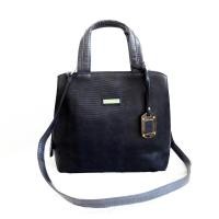 ราคา [กระเป๋ามือสอง] MERCIA ของแท้!! cross body หนังวัวแท้ 12นิ้ว สีเทาเข้ม กระเป๋าสภาพดี กระเป๋าสะพายข้าง กระเป๋าถือ (10015901319)