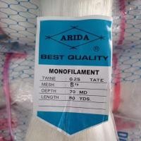 ราคา Arida Fishing Net 5 นิ้ว 0.25 70md/80yds tate / PROTECTS Arida Fishing Net สายตกปลา Net Fishing Tackle (46856946721)