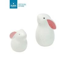 ราคา HASS กระต่ายเซรามิคตกแต่ง สีขาว (2966533963)