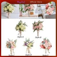 ราคา Magideal ช่อดอกไม้เพื่อนเจ้าสาว ช่อดอกไม้แต่งงานเจ้าสาวสําหรับเจ้าสาว ดอกไม้ประดิษฐ์สําหรับ (26930280084)