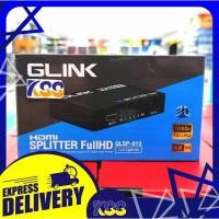ราคา Glink HDMI Splitter 1*4 GLSP-013 กล่องแยกสัญญาณภาพ HDMI เข้า 1 ออก 4จอ รับประกันสินค้า 6เดือน (3279260531)
