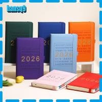 ราคา HANSQ 2026 Schedule Book, พร้อมปฏิทิน โน๊ตบุ๊คภาษาอังกฤษ, คู่มือประสิทธิภาพ A5 To Do List Notepad อุปกรณ์สํานักงานของโรงเรียน (51804146239)