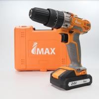 ราคา IMAX สว่านแบต สว่านไร้สาย 24v IMCD-24-2 รุ่น 3 ระบบ กระแทกได้ (แบต 2ก้อน) (8018373216)