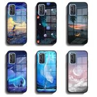 ราคา เคสกระจกนิรภัย แบบแข็ง ขอบซิลิโคนนิ่ม สําหรับ VIVO 1933 V19 (15070930527)