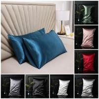 ราคา ⭐ การลดราคาครั้งใหญ่⭐ Silk Two Side Standard Pillow Case Slip Protector Silk Gift[TRSBX-TH] (24641279857)