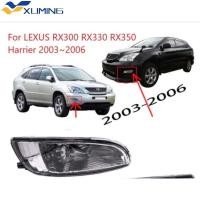 ราคา XM สําหรับ LEXUS RX300 RX330 RX350 Harrier 2003 2004 2005 2006 กันชนหน้าไฟตัดหมอก Foglight 81221-48020 81211-48020 (44206948474)