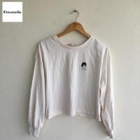ราคา เสื้อแขนยาว สีขาว สกรีนลาย EMSEXCITE (14787043850)