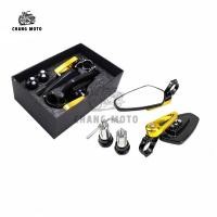 ราคา พร้อมส่ง กระจกแต่งปลายแฮนด์ ทรง CRG พร้อมอุปกรณ์ แข็งแรงทนทาน กระจก ปลายแฮนด์ CNC (41978640574)