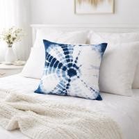 ราคา Shibori Indigo Pillow Cover ปลอกหมอนอิง มัดย้อม Pillow case สไตล์ชิโบริ (1319158518)