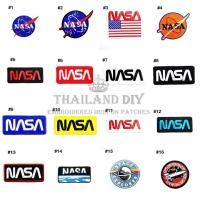 ราคา ตัวรีดติดเสื้อ ตัวรีดนักบินอวกาศ สัญลักษณ์ ชุดนักบิน อวกาศ NASA Astronaut Patch งานปัก WOP DIY ตัวรีด อาร์มติดเสื้อ (15949866788)
