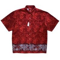 ราคา ⭐️มือ2⭐️ฮาวายลายดอกชบา สีแดงสด (15332645074)