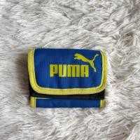 ราคา กระเป๋าสตางค์สีน้ำเงินแถบเขียวแบรนด์puma ของแท้ 100% (40476196704)