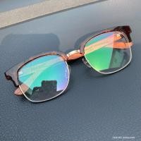 ราคา Design in Italy ▪️สไตล์คลับมาสเตอร์▪️ 1,590฿กรอบแว่นตา วัสดุดี ขาไม้แท้ ขาสปริงหน้ากว้างใส่สบาย (22884862597)