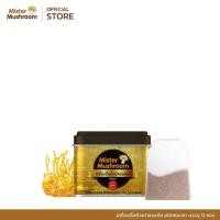 ราคา Mister Mushroom ถั่งเช่าสีทองชนิดซองชา 12 ซอง (Dried Golden Cordyceps Mushroom Tea bags) (25011725628)