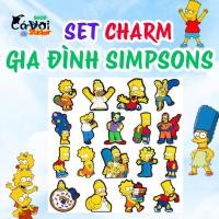 ราคา Simpsons Family charm Set - เสน่ห์รองเท้าแตะสุดฮิต (55656000980)