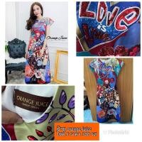 ราคา เดรสยาว ป้าย orange juice (7847403634)