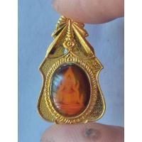 ราคา เข็มกลัด พระพุทธชินราช หลังยันต์ อกเรา ขนาด 2x3.2 ซ.ม. (27773974475)